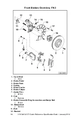 Предварительный просмотр 100 страницы Volkswagen 2014 Golf Quick Reference Book