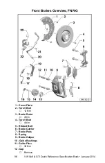 Предварительный просмотр 102 страницы Volkswagen 2014 Golf Quick Reference Book