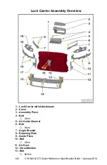 Предварительный просмотр 128 страницы Volkswagen 2014 Golf Quick Reference Book