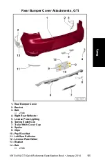 Предварительный просмотр 161 страницы Volkswagen 2014 Golf Quick Reference Book