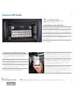 Предварительный просмотр 5 страницы Volkswagen 2014 GTI Quick Start Manual