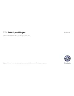 Preview for 15 page of Volkswagen 2014 Jetta Sportwagen Quick Start Manual