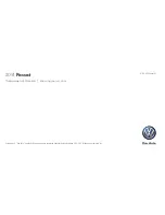 Preview for 19 page of Volkswagen 2014 Passat Quick Start Manual