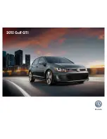 Volkswagen 2015 Golf GTI Brochure & Specs preview