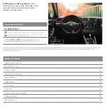 Предварительный просмотр 2 страницы Volkswagen 2015 Jetta Hybrid Quick Start Manual