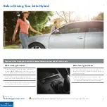 Предварительный просмотр 3 страницы Volkswagen 2015 Jetta Hybrid Quick Start Manual