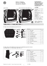 Volkswagen 2K0 017 222 Fitting Instruction preview