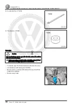 Предварительный просмотр 74 страницы Volkswagen Amarok 2011 Workshop Manual