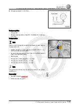 Предварительный просмотр 137 страницы Volkswagen Amarok 2011 Workshop Manual