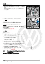 Предварительный просмотр 152 страницы Volkswagen Amarok 2011 Workshop Manual