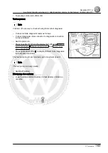 Предварительный просмотр 169 страницы Volkswagen Amarok 2011 Workshop Manual