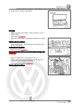 Предварительный просмотр 193 страницы Volkswagen Amarok 2011 Workshop Manual