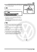 Предварительный просмотр 197 страницы Volkswagen Amarok 2011 Workshop Manual