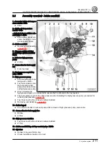 Предварительный просмотр 217 страницы Volkswagen Amarok 2011 Workshop Manual