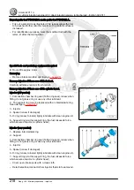 Предварительный просмотр 224 страницы Volkswagen Amarok 2011 Workshop Manual