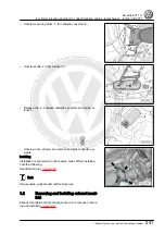 Предварительный просмотр 247 страницы Volkswagen Amarok 2011 Workshop Manual