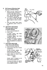 Предварительный просмотр 20 страницы Volkswagen beetle 1972 Owner'S Maintenance Manual