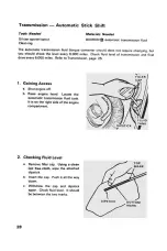 Предварительный просмотр 37 страницы Volkswagen beetle 1972 Owner'S Maintenance Manual