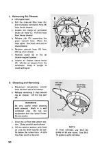 Предварительный просмотр 39 страницы Volkswagen beetle 1972 Owner'S Maintenance Manual