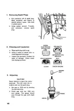 Предварительный просмотр 49 страницы Volkswagen beetle 1972 Owner'S Maintenance Manual