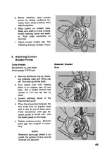 Предварительный просмотр 58 страницы Volkswagen beetle 1972 Owner'S Maintenance Manual