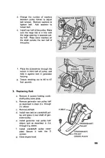 Предварительный просмотр 68 страницы Volkswagen beetle 1972 Owner'S Maintenance Manual