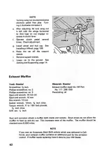 Предварительный просмотр 71 страницы Volkswagen beetle 1972 Owner'S Maintenance Manual