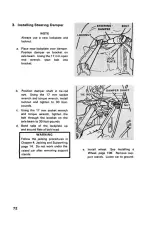 Предварительный просмотр 81 страницы Volkswagen beetle 1972 Owner'S Maintenance Manual