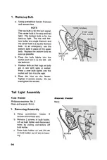 Предварительный просмотр 105 страницы Volkswagen beetle 1972 Owner'S Maintenance Manual