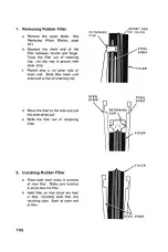 Предварительный просмотр 111 страницы Volkswagen beetle 1972 Owner'S Maintenance Manual