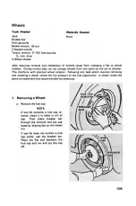 Предварительный просмотр 114 страницы Volkswagen beetle 1972 Owner'S Maintenance Manual