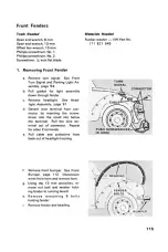 Предварительный просмотр 124 страницы Volkswagen beetle 1972 Owner'S Maintenance Manual