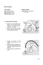 Предварительный просмотр 126 страницы Volkswagen beetle 1972 Owner'S Maintenance Manual