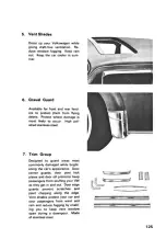 Предварительный просмотр 134 страницы Volkswagen beetle 1972 Owner'S Maintenance Manual