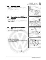 Предварительный просмотр 167 страницы Volkswagen Bora 2006 Workshop Manual