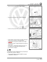 Предварительный просмотр 191 страницы Volkswagen Bora 2006 Workshop Manual