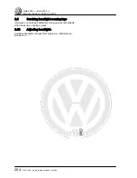 Предварительный просмотр 212 страницы Volkswagen Bora 2006 Workshop Manual