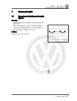 Предварительный просмотр 225 страницы Volkswagen Bora 2006 Workshop Manual