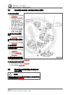 Предварительный просмотр 228 страницы Volkswagen Bora 2006 Workshop Manual