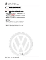 Предварительный просмотр 236 страницы Volkswagen Bora 2006 Workshop Manual