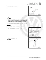 Предварительный просмотр 253 страницы Volkswagen Bora 2006 Workshop Manual