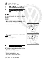 Предварительный просмотр 256 страницы Volkswagen Bora 2006 Workshop Manual