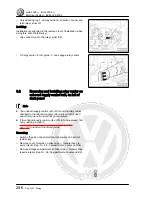 Предварительный просмотр 294 страницы Volkswagen Bora 2006 Workshop Manual