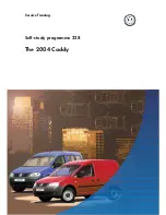 Предварительный просмотр 1 страницы Volkswagen Caddy 2004 Self-Study Programme