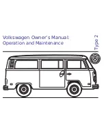 Volkswagen Campmobile 1973 Owner'S Manual preview