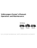 Preview for 3 page of Volkswagen Campmobile 1973 Owner'S Manual