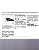 Предварительный просмотр 44 страницы Volkswagen Caravelle Instruction Manual