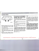 Предварительный просмотр 103 страницы Volkswagen Caravelle Instruction Manual