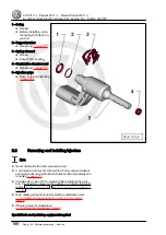 Предварительный просмотр 172 страницы Volkswagen CC 2012 Workshop Manual