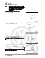 Предварительный просмотр 78 страницы Volkswagen FOX 2004 Service Manual